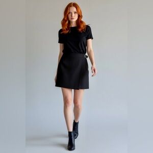 Vintage Holt Renfrew - Belted wool kilt skirt